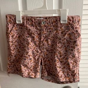 Pink flower shorts from children’s place